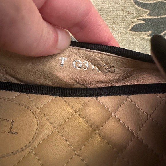 Authentic Chanel Flats Loafers Size 37 - Picture 9 of 15